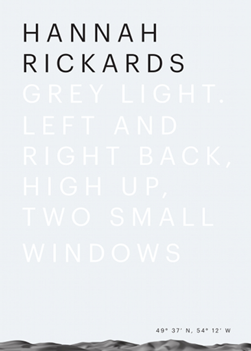 Grey light - Left and right back, high up, two small windows