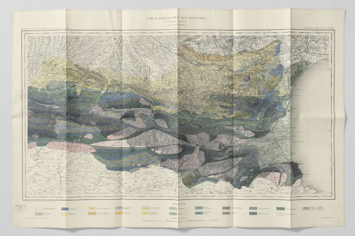 Geological Map of the Pyrenees