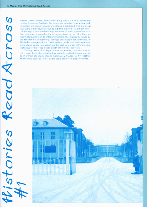 In Media Res #1 – Histories Read Across