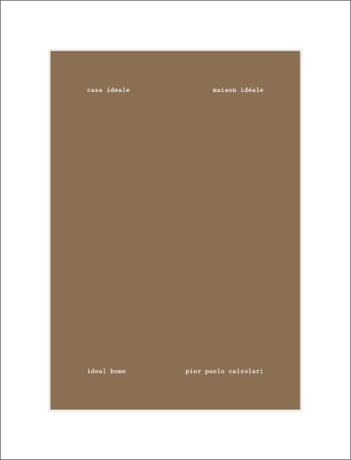 Pier Paolo Calzolari - Casa ideale