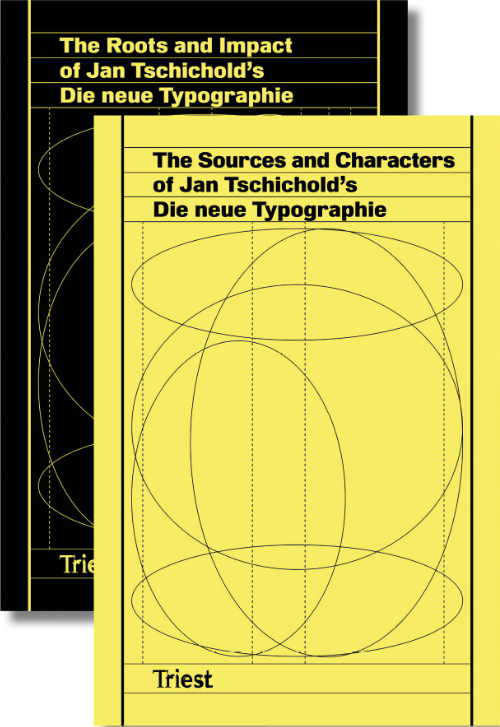 Jan Tschichold’s Die neue Typographie and its effect (vol 1+2)