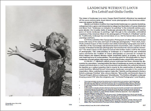 Landscape with(out) Locus