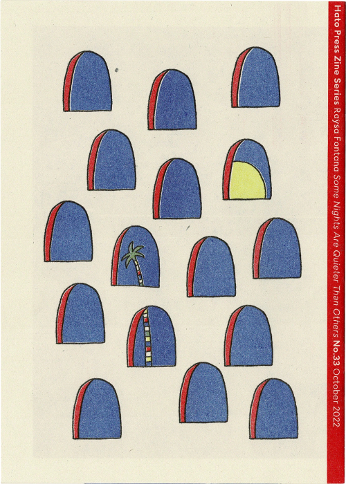 Hato Zines 33: Some Nights Are Quieter Than Others by Raysa Fontana