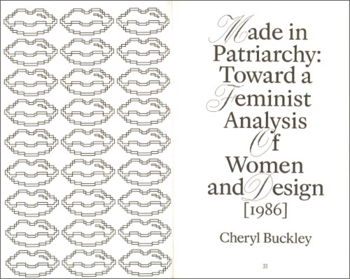 Cheryl Buckley - Made in Patriarchy