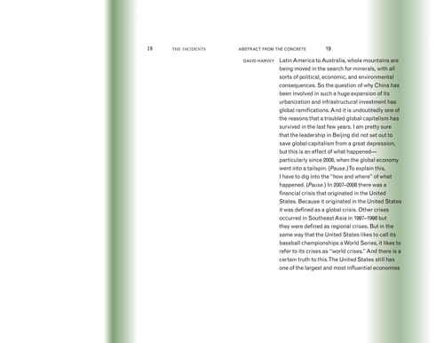 Abstract from the Concrete