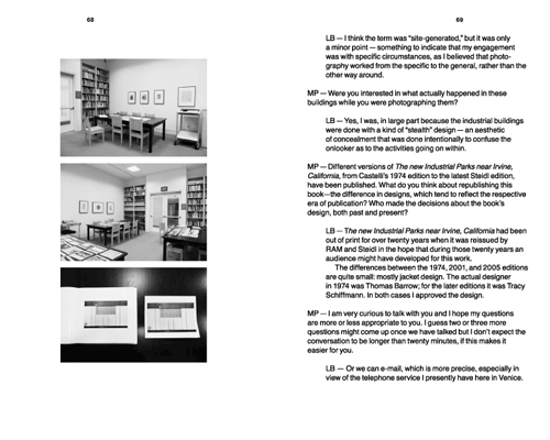 Reconsidering The new Industrial Parks near Irvine, California by Lewis Baltz, 1974 by Mario Pfeifer, 2009