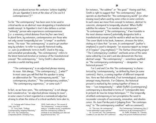 The Contemporary Condition - On Writing a Literary History of the Contemporary, or What is, or was, “the Contemporary,” and should we keep calling it that?