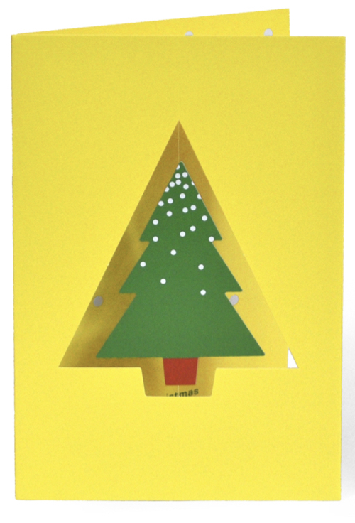 Holiday Card Christmas Tree