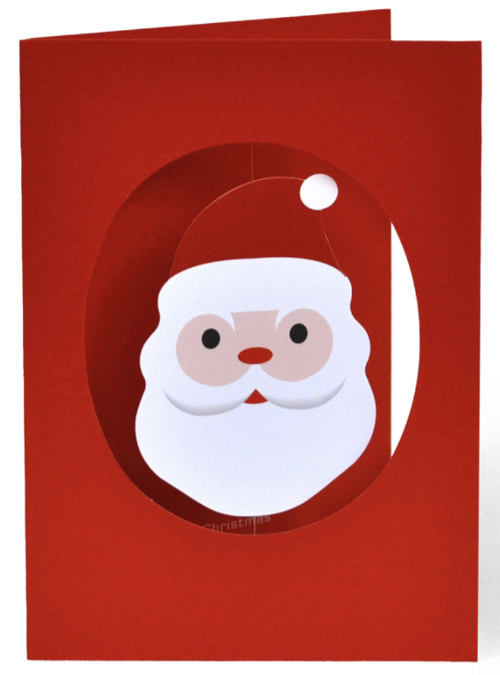 Holiday Card Portrait Santa