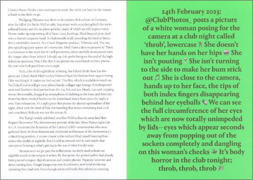 Chaotic Nightclub Photos: The Review (The White Pube)