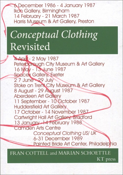 Conceptual Clothing Revisited